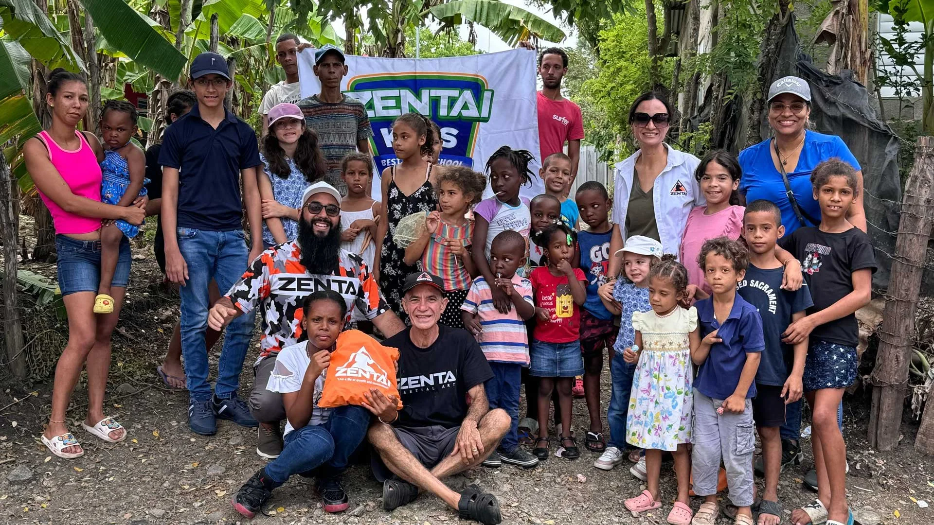 Martial Arts For All — children training in Dominican Republic