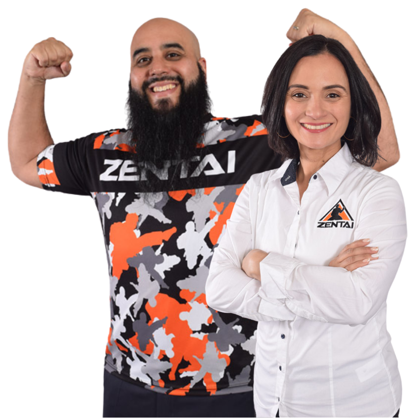 Master Allen and Ms. Naomy De Pena, founders